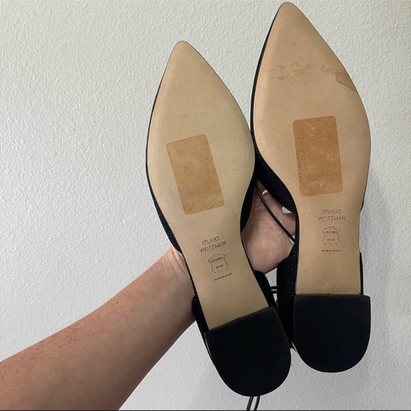 Stuart Weitzman Gilligan Lace-Up d'Orsay Flats - Picture 8 of 16
